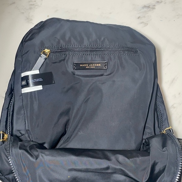 Marc Jacobs Black Quilted Backpack - Picture 8 of 9